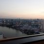 チャオプラヤ川を眺めながらゆったり
