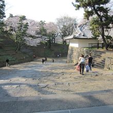 石段下り右清水門