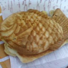 つぶあんのたい焼きです。