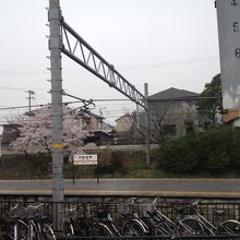 電化され架設橋か設置