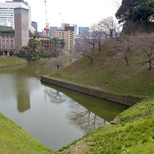 田安門橋から眺める牛ヶ淵