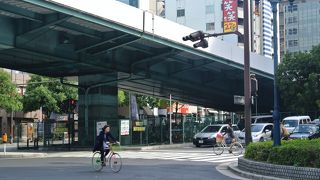 天満橋から天王寺まで。
