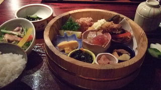 おいしい和食がたべられます