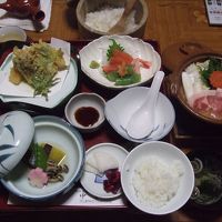 田舎料理を中心に身体に優しい料理を部屋食でいただけます