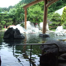 庭園風露天風呂