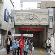 東武や地下鉄の浅草駅とは別のロケーション