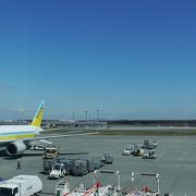 北海道の中では利便性が高い空港