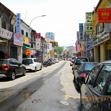 中華街を抜けていきました。