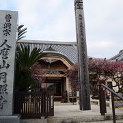 明石市天文科学館の裏にあるお寺