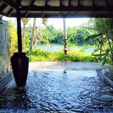 ジャグジーからの風景