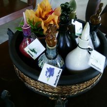 アロマオイルのサンプル