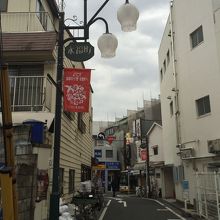 周辺の永福町の街灯です。オシャレです