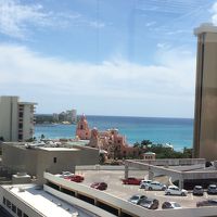 屋上プールから