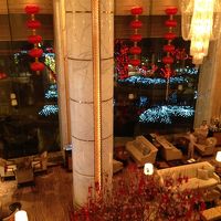 庭が見える素敵なラウンジ