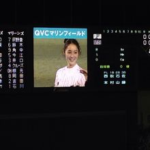 始球式には佐々木希ちゃん