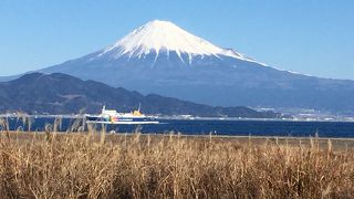 ここからの富士山は日本一　