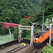 黒部峡谷トロッコ列車