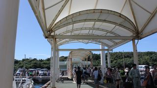 島の玄関口