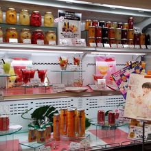 種類が多いフルーツデザート