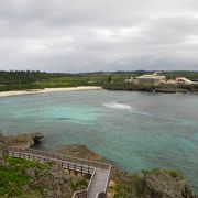 海に入らなくても海中が見れます。