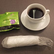 美味しいレギュラーコーヒー。おかわりしちゃいました。