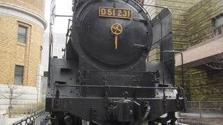 上野公園にD51が展示されています