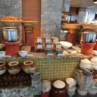 朝食ビュッフェは種類がたくさん