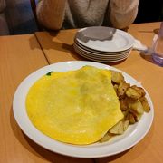 行ってみたかった生クリームたっぷりのホットケーキのお店