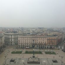 ドゥオモの展望からの眺め