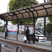 交通センターそばの駅