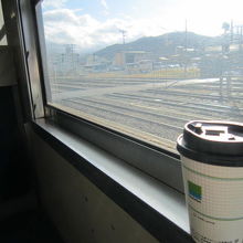 高山駅出発すぐの風景