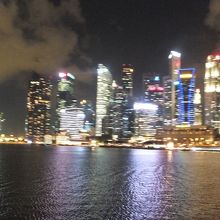 ラッフルズ プレイスの高層ビル群 