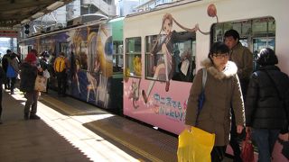 ラッピング電車