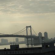 レインボーブリッジは色々なところから見えますが、東京モノレールからも!! 