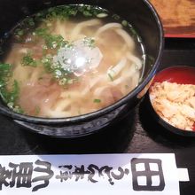 ぶっかけうどん