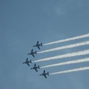 浜松基地の航空ショーは、見ごたえ有り。