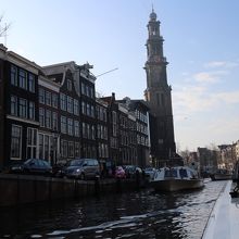 アンネの家の前を通過