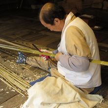 竹細工のアジョシ
