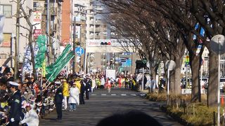 箱根駅伝のクライマックスとなる箇所