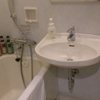 ちょっとバスタブが小さい