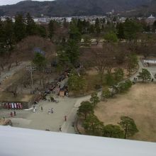 天守閣からの眺め