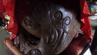 巨大な木魚は必見です