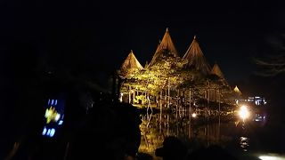 ライトアップに感動