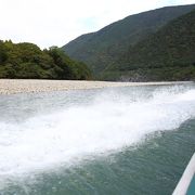 ジェット船で巡る熊野川の旅