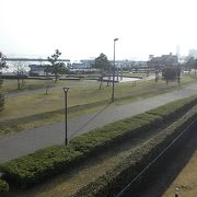 琵琶湖岸の風を感じる公園