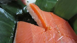 肉厚の鱒、熟成させると味が変わります