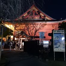 清水観音堂（夜）