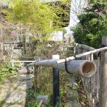 水琴窟の音色が美しいです