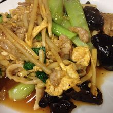 玉子とキクラゲ炒め