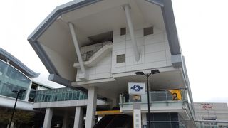 松山空港から2駅